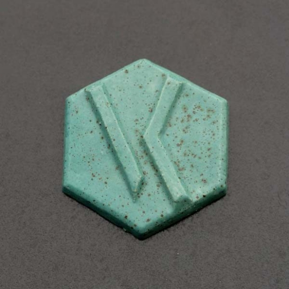 Ve-Ka poederglazuur/effectglazuur, 500 gram, turquoise kopen?