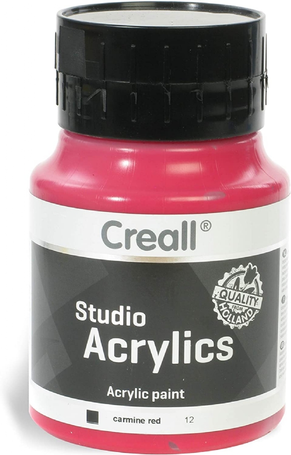 Creall studio acrylics, acrylverf, 500 ml, 12 karmijn kopen?