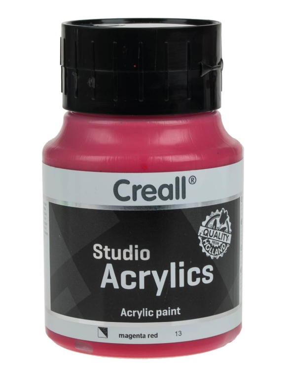 Creall studio acrylics, acrylverf, 500 ml, magenta rood kopen?