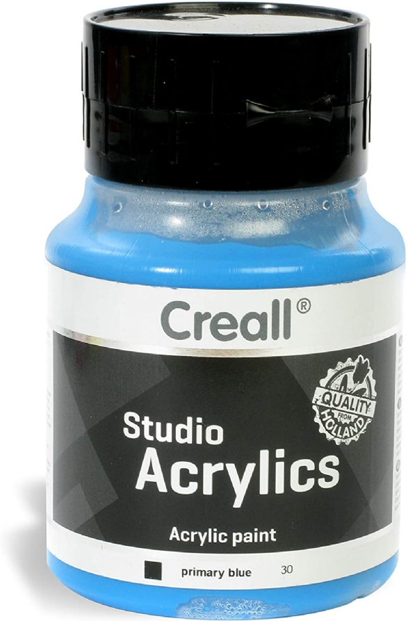 Creall studio acrylics, acrylverf, 500 ml, 30 briljantblauw kopen?