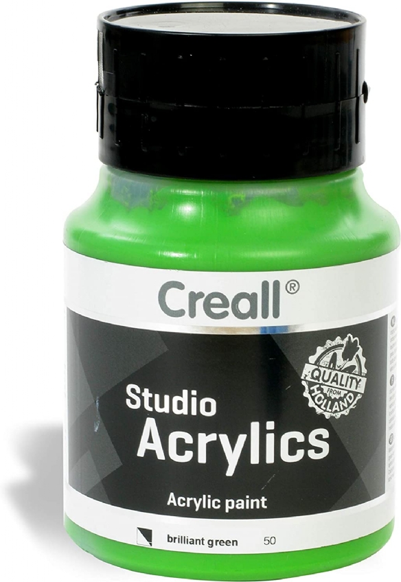 Creall studio acrylics, acrylverf, 500 ml, 50 briljant groen kopen?