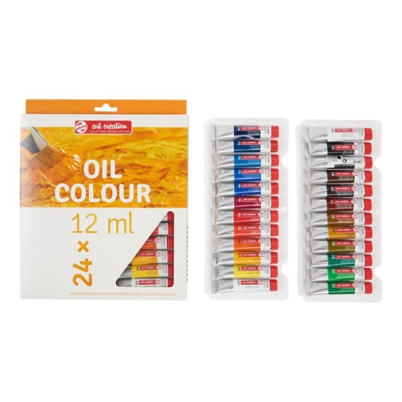 Talens Art Creation Olieverf, assortiment 24 tubes a 12 ml kopen?