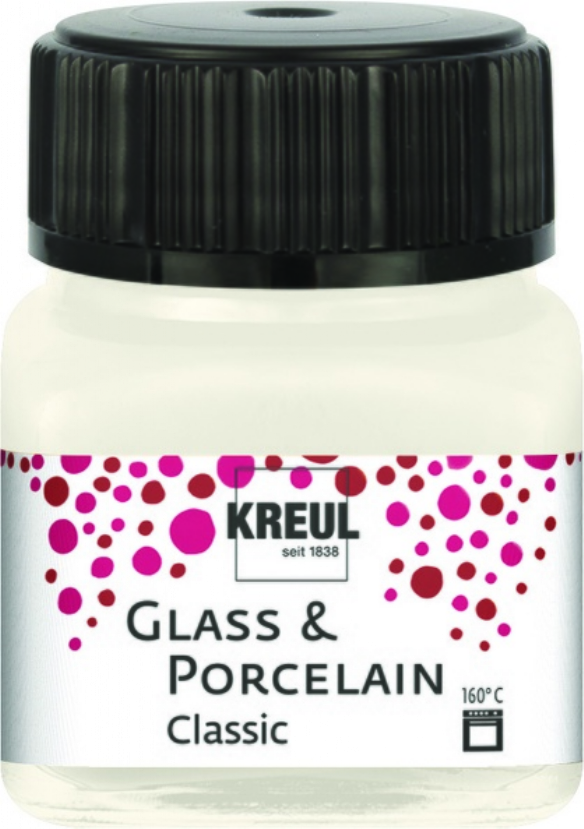 Kreul porseleinverf/glasverf classic/dekkend, 20 ml, ivoorwit kopen?