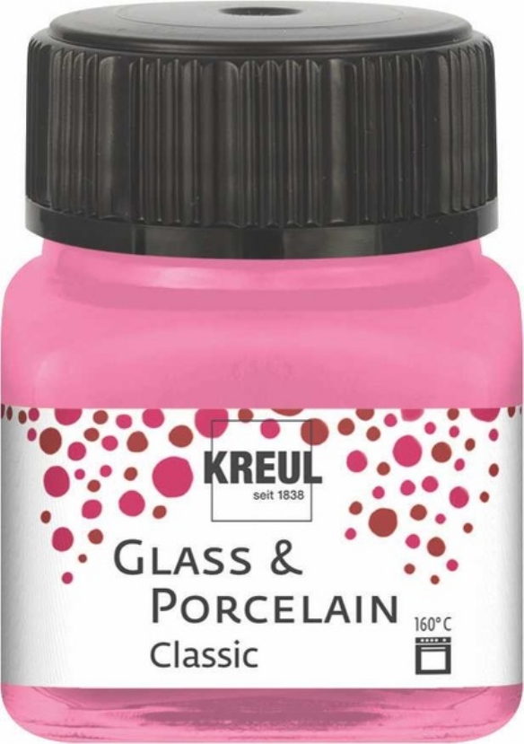 Kreul porseleinverf/glasverf classic/dekkend, 20 ml, roze kopen?