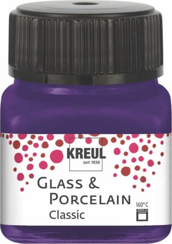 Kreul porseleinverf/glasverf classic/dekkend, 20 ml, paars kopen?