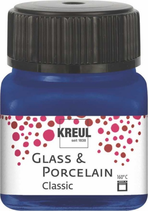 Kreul porseleinverf/glasverf classic/dekkend, 20 ml, koningsblauw kopen?