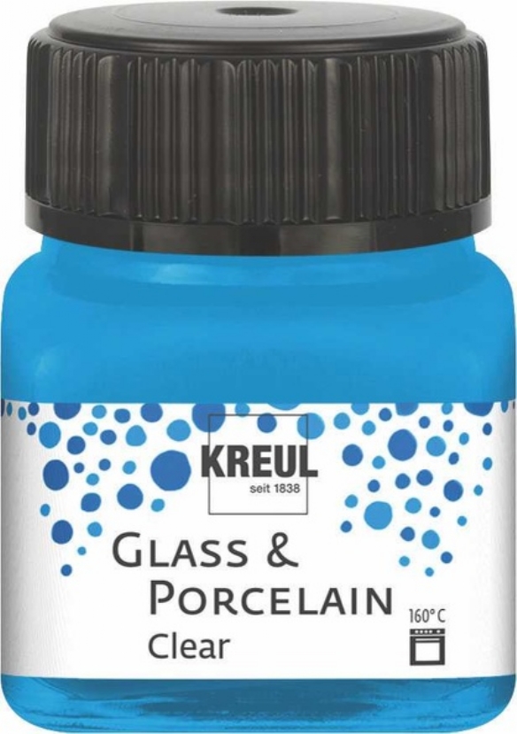 Kreul glasverf/porseleinverf clear/transparant, aqua kopen?