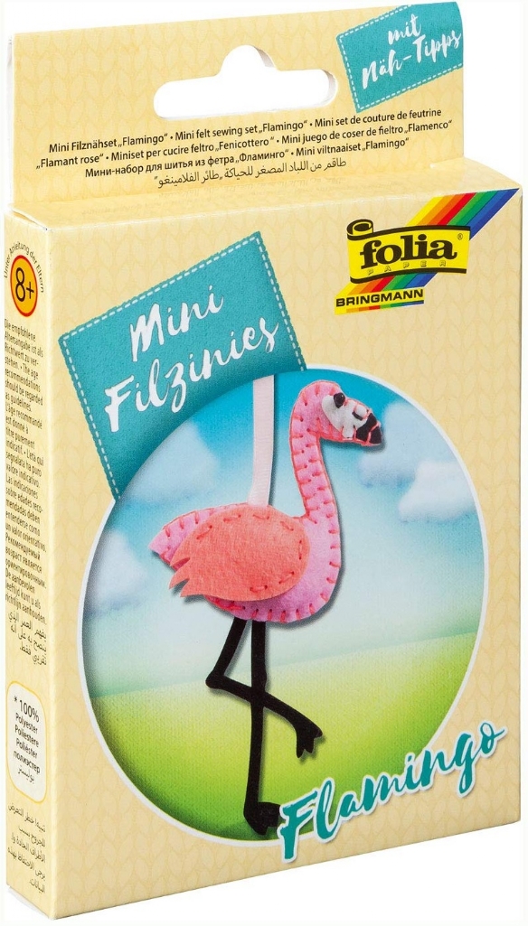 Filzinie mini viltpakketje, flamingo kopen?