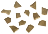 Keramische mozaiekstukjes, 100gr (ca 80 st), goud kopen?