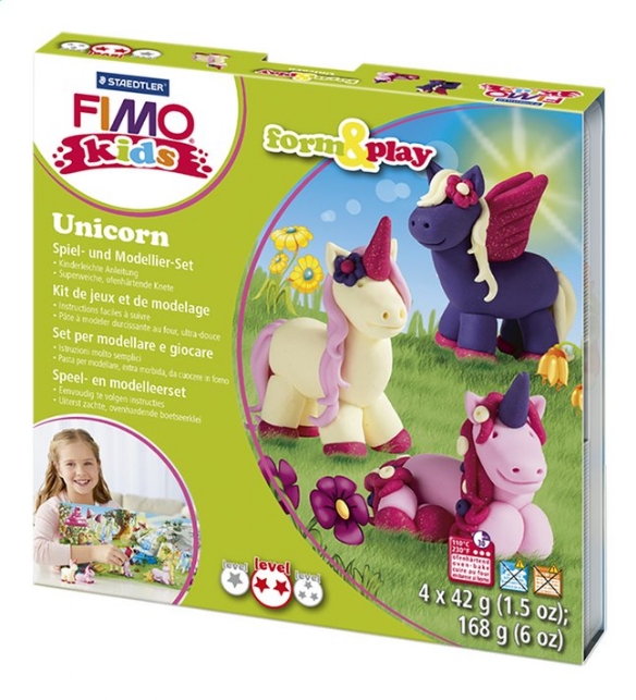 Fimo kids form and play set Unicorn kopen?