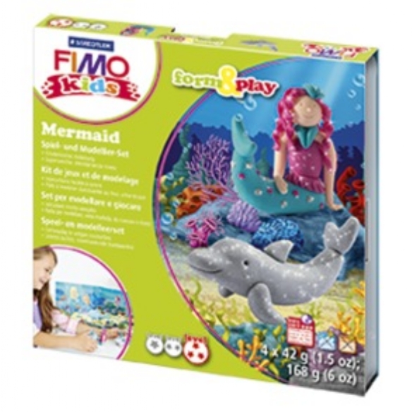 Fimo kids form and play set Mermaid kopen?