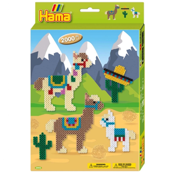Hama midi strijkkralen, Alpacas, set 2000 st kopen?