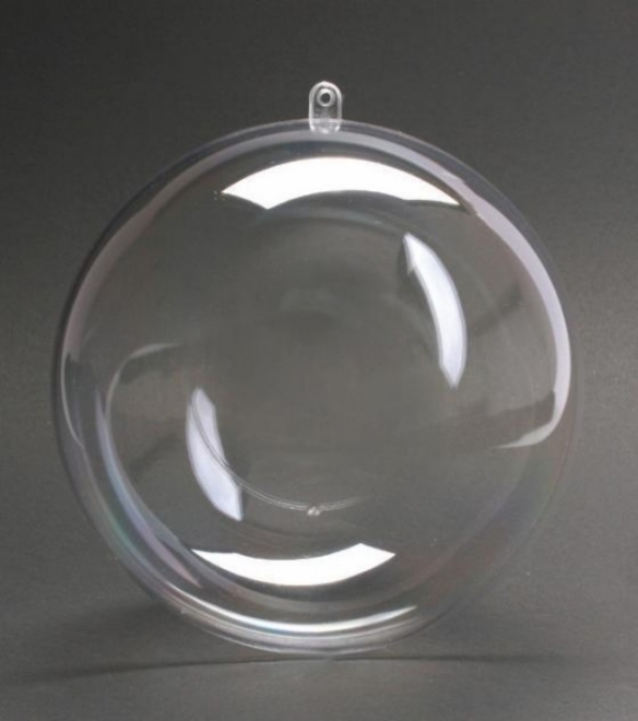 OP=OP Transparante bal/acrylbal, 2-delig, 15 cm kopen?