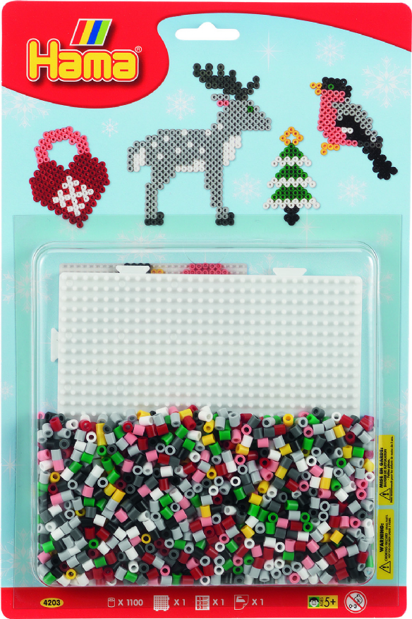 Hama strijkkralenset midi, kerst, 1100 st kopen?