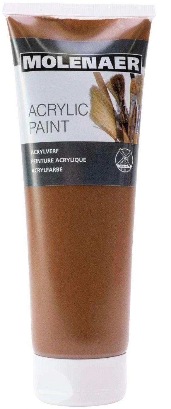 Molenaer acrylverf, 250 ml, bruin kopen?