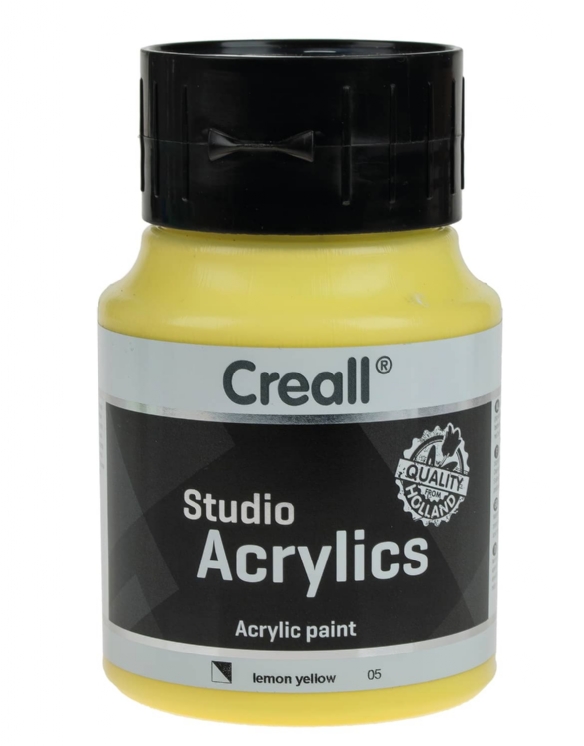 Creall studio acrylics, acrylverf, 500 ml, 05 citroengeel kopen?