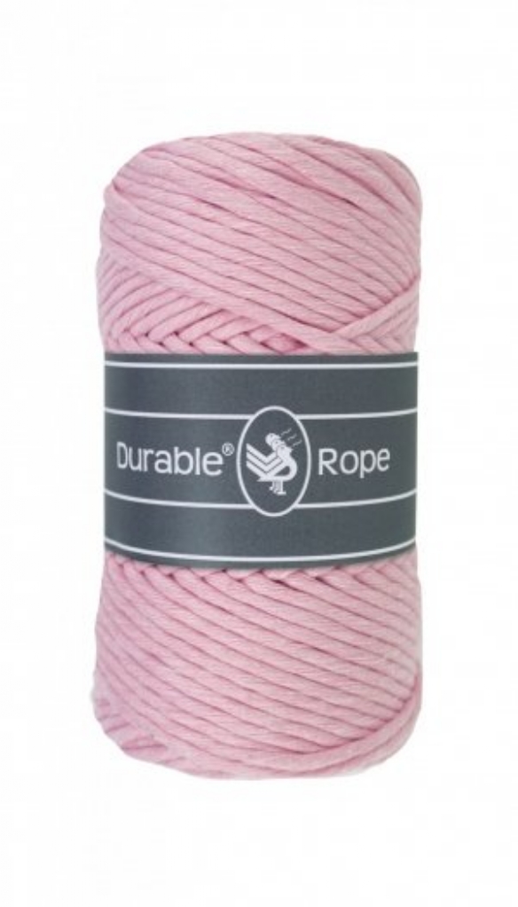 Durable rope macramegaren/haakgaren 5mm 250gram 75 meter light pink 203 kopen?