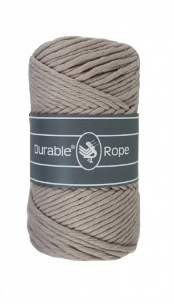 Durable rope macramegaren/haakgaren 5mm 250gram 75 meter taupe 340 kopen?