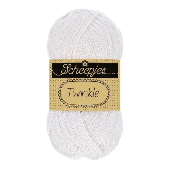 Scheepjes twinkle, gemetalliseerd breigaren/haakgaren , 50 gram, wit kopen?