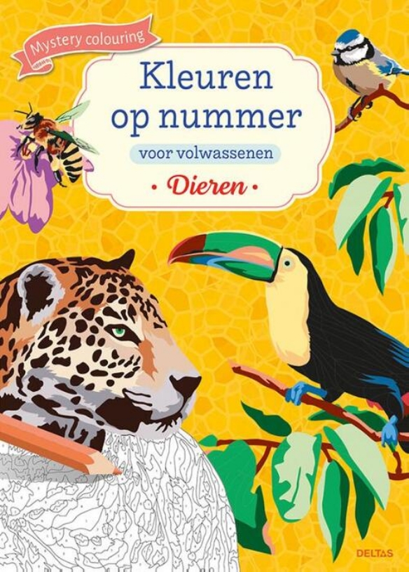 Kleuren op nummer voor volwassenen, dieren kopen?