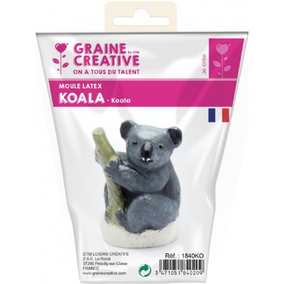 Latex gietmal voor gips en creatief beton, koala , 55mm kopen?