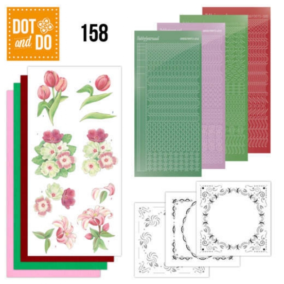 Dot and do 158 - red flowers