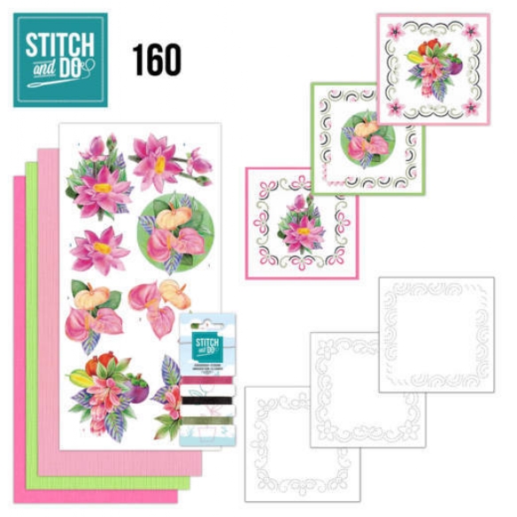 Stitch and do borduursetje 160 - Exotic flowers kopen?
