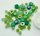 DIY set armbandjes maken, smiley mix, groen kopen?