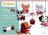 Viltpakket voor het maken van hangers van 6 hondenrassen kopen?