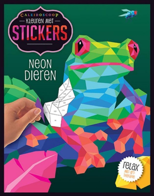 Kleuren met stickers, Neon dieren kopen?