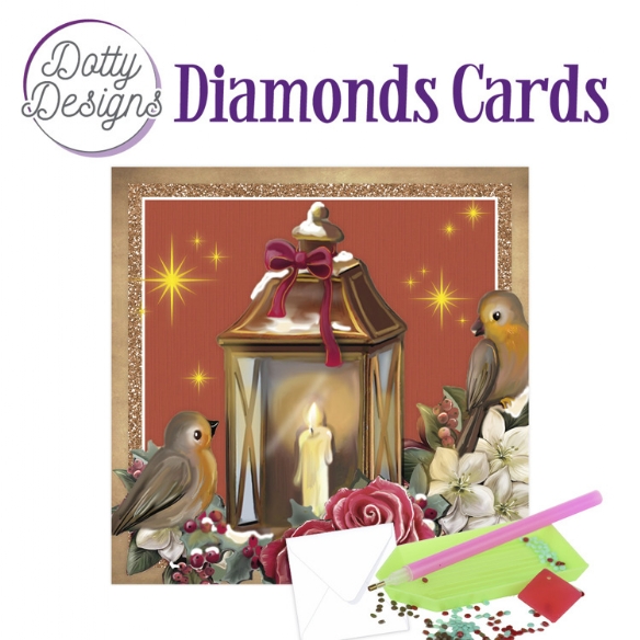 Dotty Designs Diamond card / Diamond painting, Kerstlantaarn kopen?