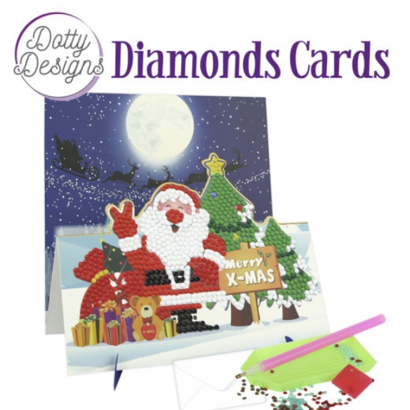 Dotty Designs Diamond card / Diamond painting, merry x-mas kopen?