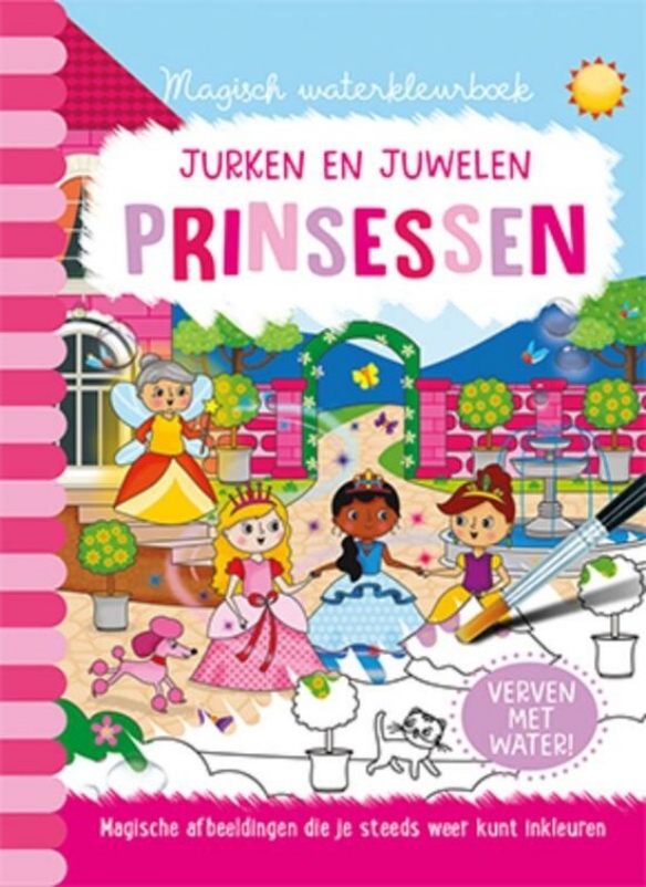 Magisch waterkleurboek, Prinsessen kopen?