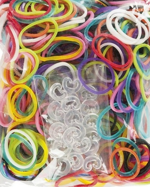 OUTLET Rainbow bands/loombandjes, 600 stuks, assortiment kopen?