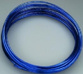 OUTLET Alu draad / aluminiumdraad, 2 mm, 5 meter blauw kopen?