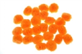 OUTLET Pompoentjes/pompons/pompoms, 7mm, 100 st, oranje kopen?