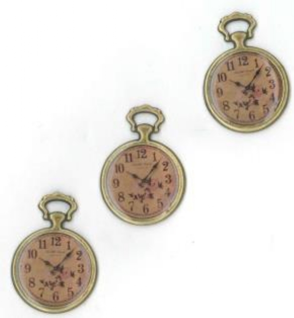 OUTLET Steampunk bedels/bedeltjes, horloge, 3 st, oud brons kopen?