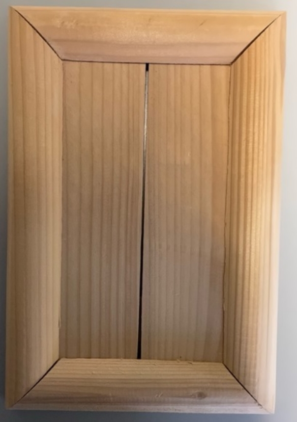 OUTLET Lijst van vurenhout 20 x 30 cm kopen?