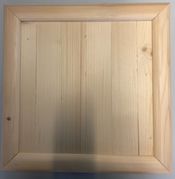 OUTLET Lijst van vurenhout 43 x 43 cm kopen?