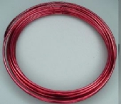 OUTLET Alu draad / aluminiumdraad, 0.7 mm, 25 meter rood kopen?