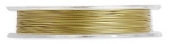 OUTLET Tigertail, gecoat staaldraad,  9.15 meter,  goud kopen?