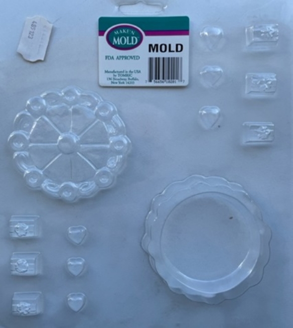 OUTLET Gietvorm cake topper 24 x 22 cm kopen?