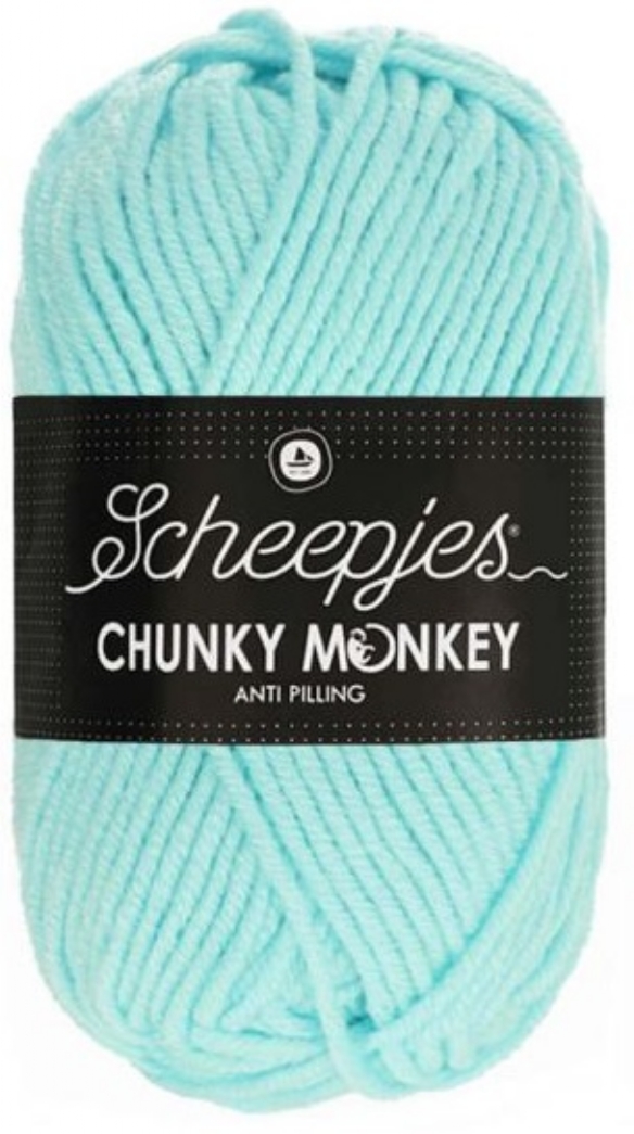 Chunky Monkey acrylwol 100 gram 1034 babyblauw kopen?