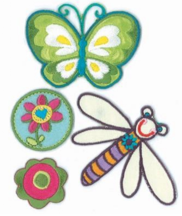 OUTLET Applicaties zelfklevend, butterfly / dream , set van 4 stuks kopen?