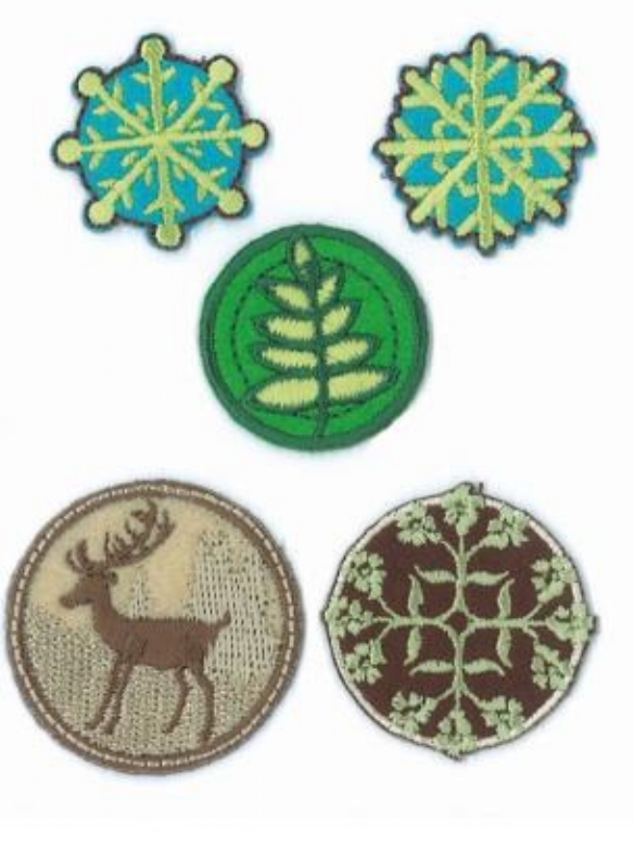 OUTLET Applicaties zelfklevend, natural life, set van 5 stuks kopen?