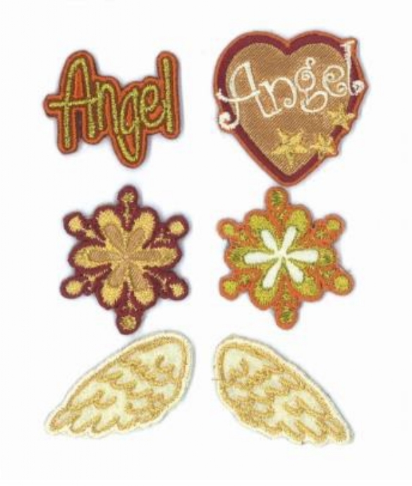OUTLET Applicaties zelfklevend, little angel 2, set van 6 stuks kopen?