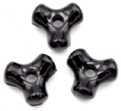 OUTLET Tri kralen 10 mm, 500 stuks, zwart kopen?