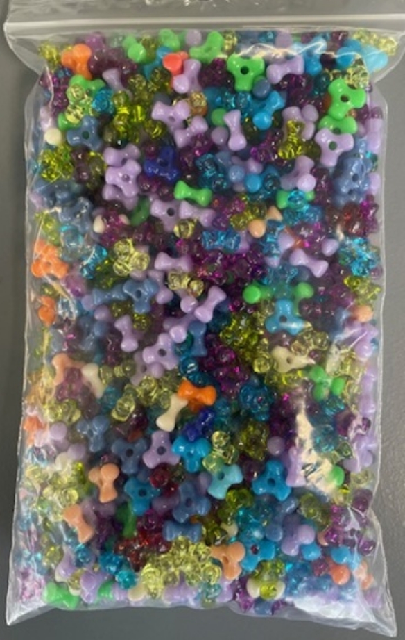 OUTLET Tri kralen 10 mm, 1000 stuks, assortiment kopen?