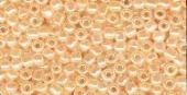 OUTLET Glazen kraaltjes/borduurkraaltjes/rocailles ceylon, 2 mm (11/0),  6 gram , lichtzalm kopen?