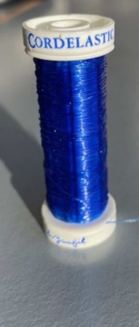 OUTLET Elastisch kralenkoord / elastisch rijgdraad,  0.5mm x 15 meter, blauw kopen?